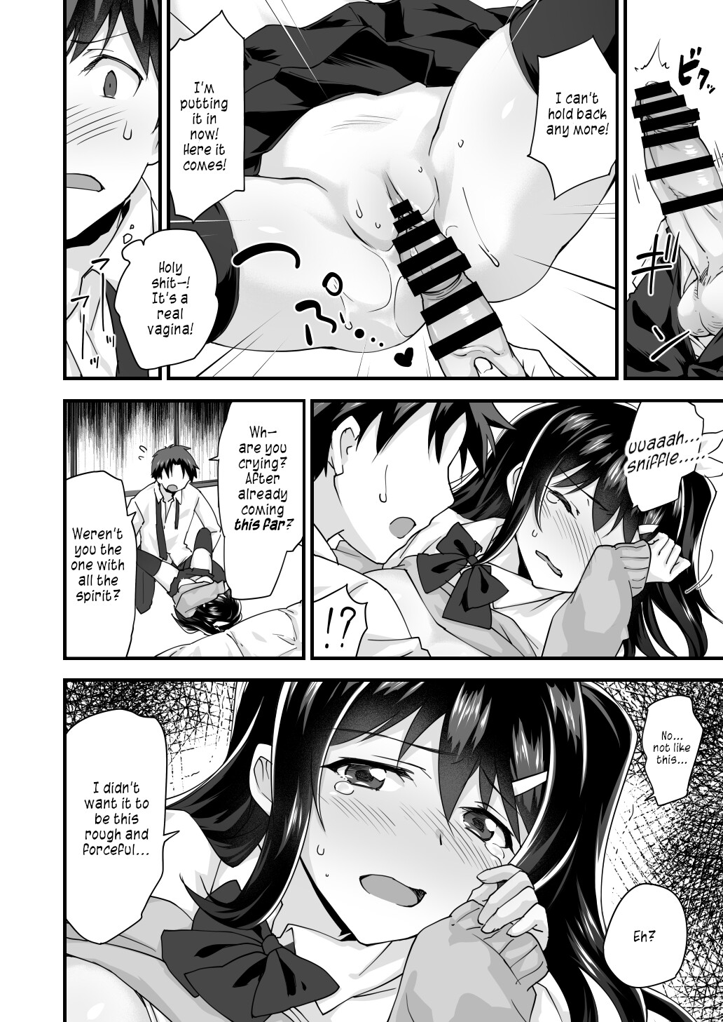 Hentai Manga Comic-Querrel Sex with a Childhood Friend-Read-17